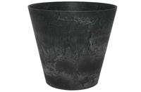 Artstone Claire pot black 43 cm