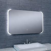 Douche Concurrent Wiesbaden Bracket Spiegel met LED verlichting & verwarming 100 x 60 cm