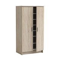 Demeyere schoenenkast Cabinet - wit/eikenkleur