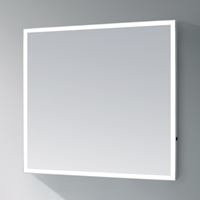 Saniclass spiegel 180cm met geintegreerde kader verlichting rondom