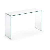 Laforma/kavehome Glazen SidetableBurano', 125 x 40 cm