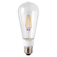 SYLVANIA - DIMBARE LEDLAMP TOLEDO RETRO ST64 640 LM - HELDER - E27