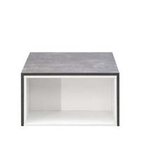 Leen Bakker salontafel Halse - wit/betongrijs - 38,165,67 cm