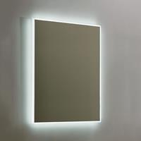 Douche Concurrent Aluminium spiegel LED Infinity 58 cm