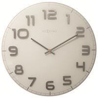 NeXtime Wandklok Classy Large White