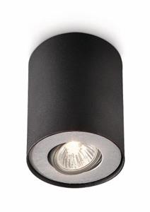 philips myLiving plafondspot Pillar zwart