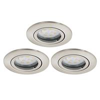 Eglo Verlichting Inbouw spot Tedo set van 3  31689