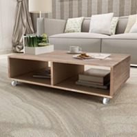 vidaXL Couchtisch  Braun