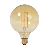 Qualedy LED E27 Filament Retro/Goud 6W - 2400K - 700 Lm - G95