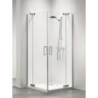 Sealskin Get Wet Douchecabine met Swingdeur Custom Hoekinstap 90x195 cm Chroom