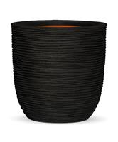 Capi Pot bol rib NL 42x40 - zwart