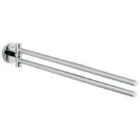 Grohe Essentials 2-lids handdoekhouder draaibaar 45 cm, chroom