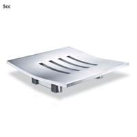 Zack Abacco Zeepschaal Vierkant 12.5X12.5X3.3cm Mat Gesatineerd RVS 40101