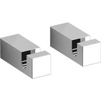 Clou Quadria kledinghaken 4cm (set van 2)