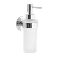 Smedbo Time zeepdispenser matglas chroom