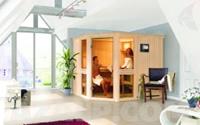 Karibu &VerticalLine; Amelia 3 Sauna &VerticalLine; Helderglas Deur
