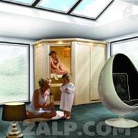 Karibu | Carin Sauna | Bronzeglas Deur