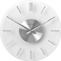 NeXtime NE-2631 Wandklok Dia. 26 Cm, Glas, Stripe