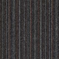 Magiccarpets Tapijttegel FLORIDA LINES donkergrijs bruin
