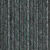 Magiccarpets Tapijttegel BARON LINES zwart groen