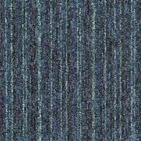 Magiccarpets Tapijttegel BARON LINES blauw groen