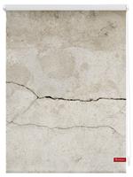 Seitenzugrollo Klemmfix Motiv Beton, LICHTBLICK, Lichtschutz, ohne Bohren, freihängend