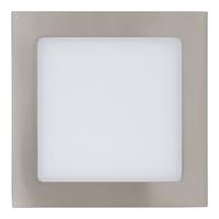 Eglo Verlichting Vierkante inbouwlamp Fueva 1 rvs  31674
