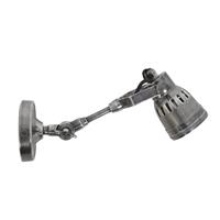 Nostrieel Mulberry muurspot zilver