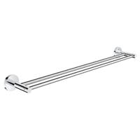 Grohe Essentials handdoekhouder dubbel 60 cm, supersteel