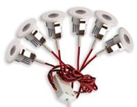 Qualedy Set 6 LED Inbouwspots 3W 3000K - Dimbaar en gratis trafo