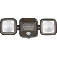 mr.beams Mr. Beams MB 3000 MB3000-BRN-01-01 LED-buitenschijnwerper met bewegingsmelder Koudwit