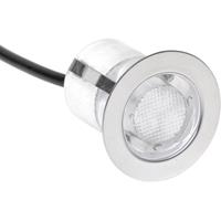 Brilliant Leuchten Cosa 30 LED Einbauleuchtenset 10 Stück edelstahl/warmweiß