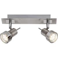 Plafondspot LED GU10 6 W Brilliant Kassandra G34729/77 Chroom (gesatineerd)