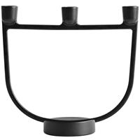 muuto Open Candelabra kandelaar  zwart