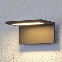 Lucande Flache LED-Außenwandleuchte Caner