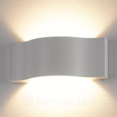 Lampenwelt Leuke led-buitenwandlamp Jace, wit