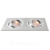 dekolight Deko Light Einbauring 175 GU5.3 111821 Plafondinbouwring LED, Halogeen GU5.3, MR16 50 W Zilver