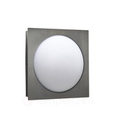 Albert Rvs buitenlamp Quadrate Globe design 696175