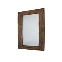Hsmcollection spiegel - naturel - 100x100x10 cm