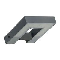 Albert Leuchten Markante buitenwandlamp Magneta zilver