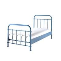 bed New York - Blauw