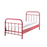 bed New York - Rood
