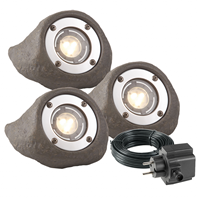 Garden Lights 12V grondspot Lapis (set van 3)