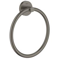 GROHE Handtuchring Essentials 40365hard graphite gebürstet