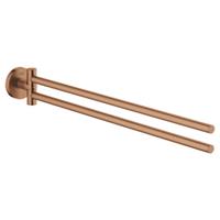 grohe Essentials 2-lids handdoekhouder warm sunset geborsteld