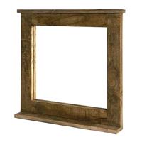 SIT Spiegel "Frigo", Mangoholz im Antik-Look, mit Ablage, Shabby Chic, Vintage