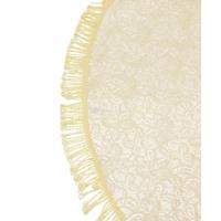 Express Tafelkleed rond 160cm beige met motief