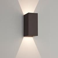 Astro Oslo 160 wandlamp LED 2x 3W 3000K zwart 7x10x16cm IP65 aluminium A 7061