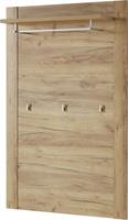 Germania Garderobe Castera 95,45 x 29,9 x 153 cm Navarra-Eiche Braun