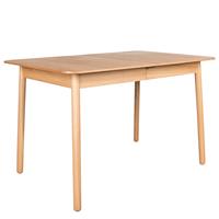 Zuiver Uitschuifbare Tafel Glimps - 120/162x80x76 Cm - Naturel Essenhout